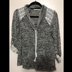 “Chance or Fate” Funnel Neck Top